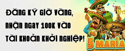 Thưởng Chào Mừng Tân Thủ 100% promotion banner